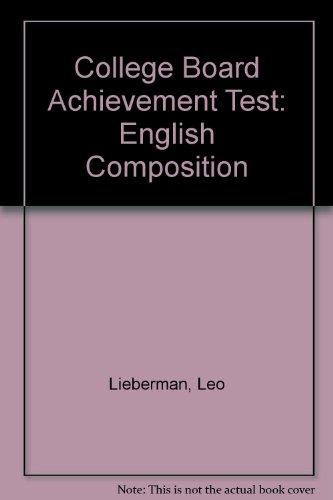 Book College Board Achievement Test: English Composition free