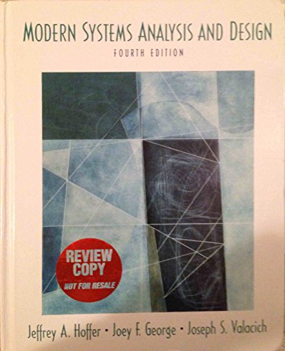 Book Modern Systems Analysis And Design free