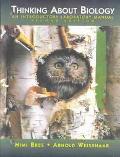 Book Thinking About Biology: An Introductory Biology Laboratory Manual (2nd Edition) free