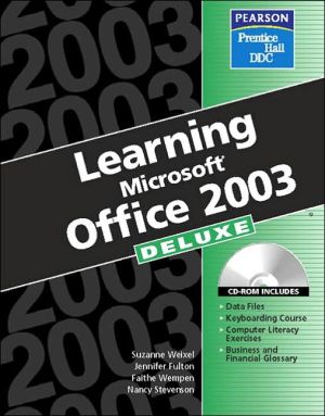 Book Learning Office 2003: Deluxe Edition free
