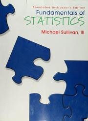 Book "Fundamentals of Statistics" (Annotated Instructor's Edition) 2005 free