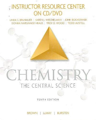 Book Instructor Resource Center on CD/DVD for "Chemistry: The Central Science" 10th ed. (Brown, LeMay, Bu free