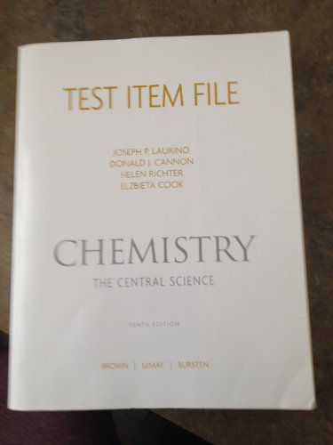 Book Test Item File Chemistry the Central Science free