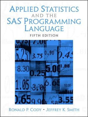Book Applied Statistics and the SAS Programming Language free