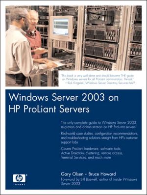Book Windows Server 2003 On Hp Proliant Servers free