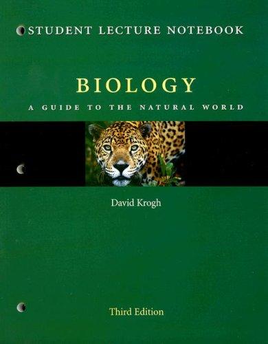 Book Biology Student Lecture Notebook: A Guide to the Natural World free
