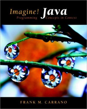 Book Imagine! Java: Programming Concepts in Context free