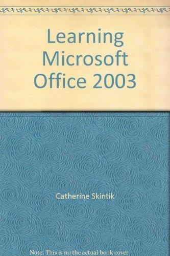 Book Learning Microsoft Office 2003 free