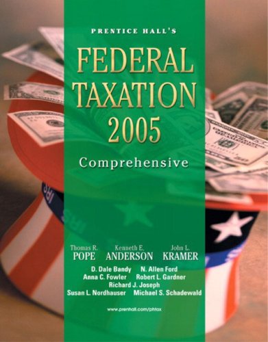 Book PH's Federal Taxation 2005: Comprehensive (18th Edition) free