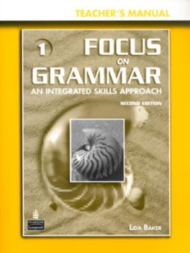 Book Focus on Grammar 1 Teacher's Manual + CD-ROM w/ PowerPoint Presentations free