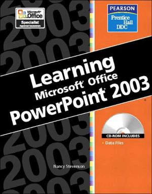 Book Learning Series (DDC): Microsoft  Office PowerPoint 2003 free
