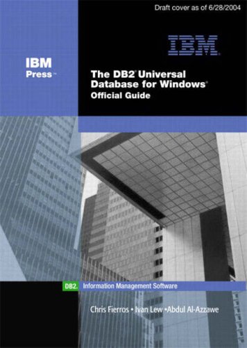 Book The Db2(r) Universal Database For Windows: Official Guide free