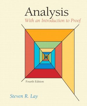 Book Analysis: With an Introduction to Proof (4th Edition) free