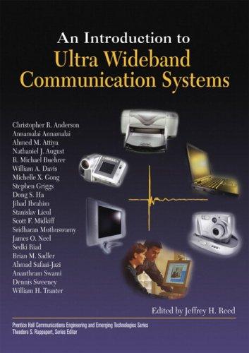 Book An Introduction to Ultra Wideband Communication Systems free