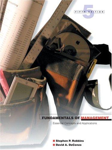 Book Fundamentals of Management: Essential Concepts and Applications, 5th Edition free