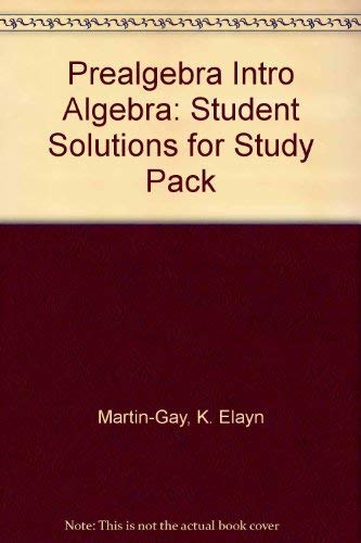 Book Prealgebra Intro Algebra free