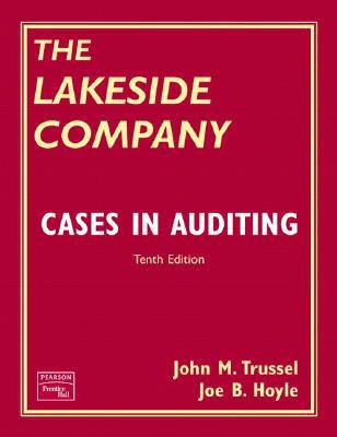 Book The Lakeside Company Case Studies in Auditing free