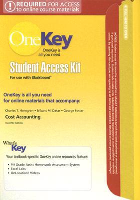 Book Cost Accounting Student Access Kit free