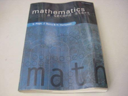 Book Mathematics: A Second Start free