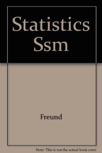 Book Statistics Ssm free