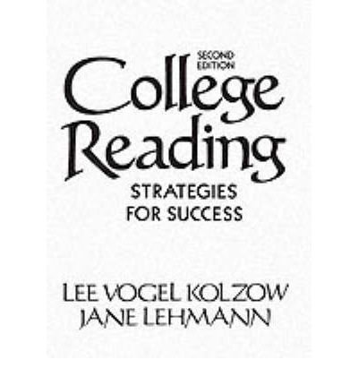 Book College Reading: Strategies for Success free