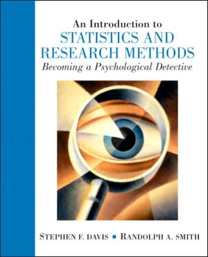 Book Introduction to Statistics and Research Methods: Becoming a Psychological Detective, An free