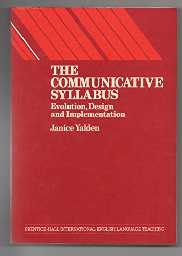 Book The Communicative Syllabus: Evolution, Design and Implementation (Language Teaching Methodology Series) free