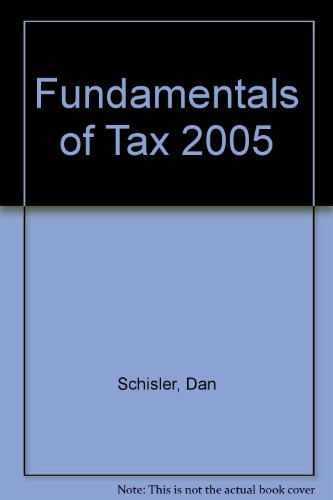 Book Fundamentals of Tax 2005 free