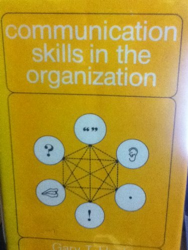 Book Communication skills in the organization free
