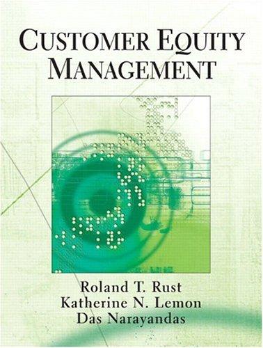 Book Customer Equity Management with Software free