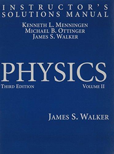 Book Instructor's Solutions Manual for Physics, Vol. 2, 3rd Edition free