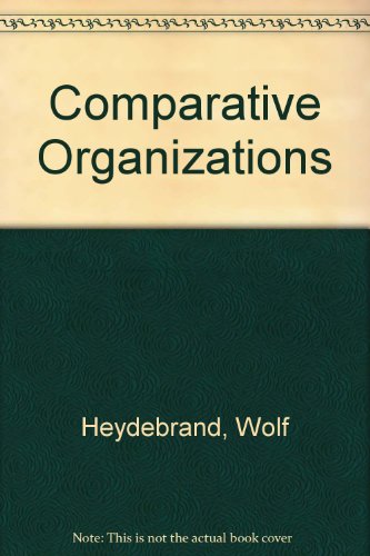 Book Comparative organizations: The results of empirical research, free