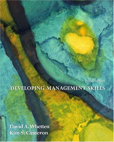 Book Developing Management Skills free