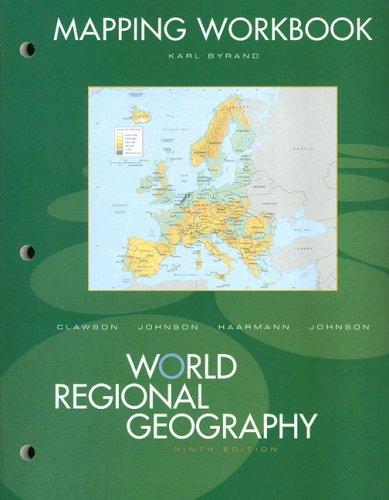 Book Mapping Workbook for World Regional Geography free