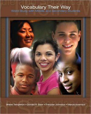 Book Vocabulary Their Way: Word Study with Middle and Secondary Students free