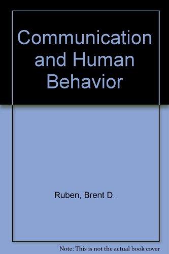 Book Communication and Human Behavior free