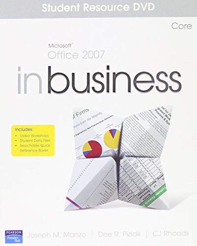 Book Student Resource DVD, in Business Office Core free