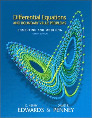 Book Differential Equations and Boundary Value Problems: Computing and Modeling (4th Edition) free