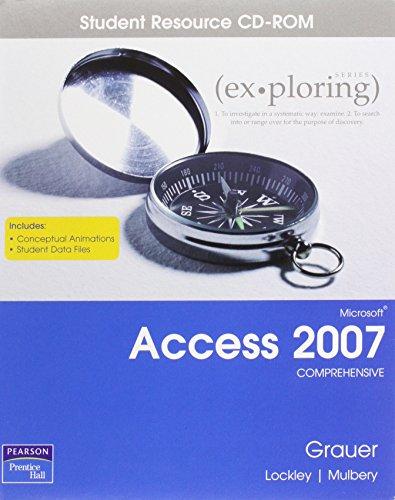 Book Exploring Microsoft Access 2007: Comprehensive free