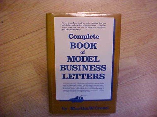 Book Complete Book of Model Business Letters free