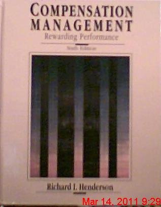 Book Compensation Management: Rewarding Performance free