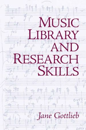 Book Music Library and Research Skills free