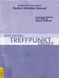 Book Answer Key for Treffpunkt Deutsch: Grundstufe free