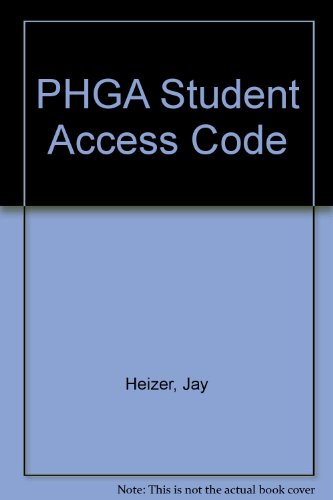 Book Phga Student Access Code free