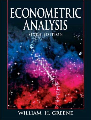Book Econometric Analysis (6th Edition) free