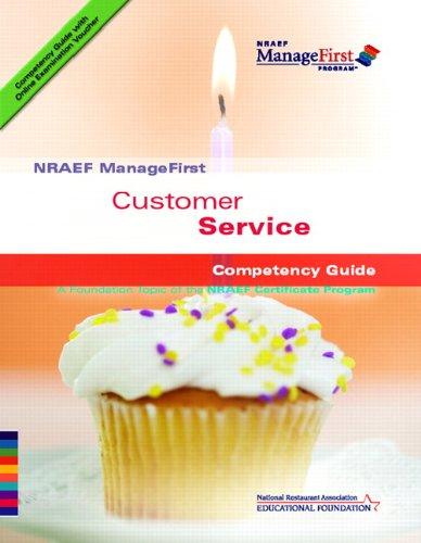 Book NRAEF ManageFirst: Customer Service w/ On-line Testing Access Code Card free