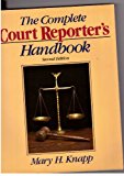 Book The Complete Court Reporter's Handbook (Prentice Hall Series in Computer Shorthand) free