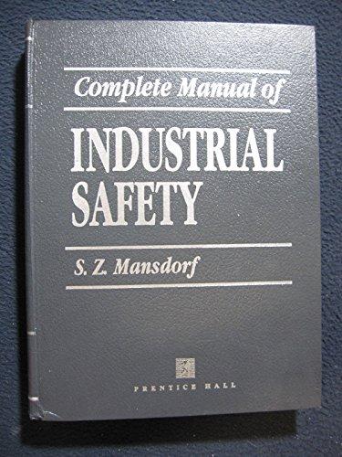 Book Complete Manual of Industrial Safety free