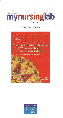 Book Maternal-Newborn Nursing & Women's Health Across the Lifespan: Mynursinglab Student Access Code Card free