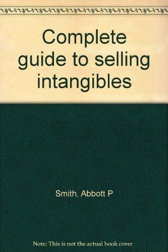 Book Complete Guide To Selling Intangibles free